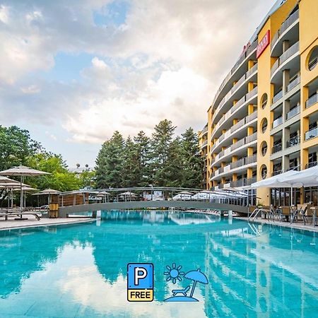 Hvd Viva Club Ultra All Inclusive - Private Beach & Free Parking Золотые Пески Экстерьер фото